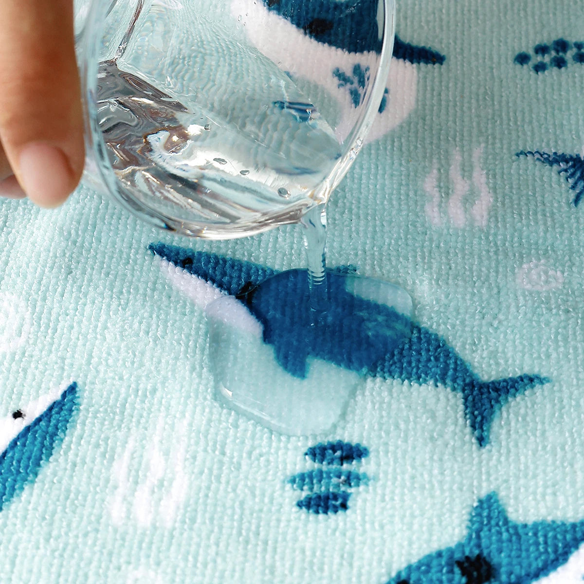 1Pc Children's Hooded Bathrobe Microfiber Beach Bathroom Pool Towel Robes Child Kid Hooded Cloak Bathrobe