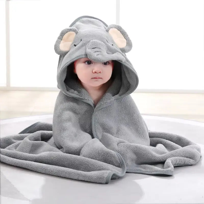 Baby Bath Towels Coral Soft Towel Newborn Hooded Towel Blanket Toddler Bathrobe Universal Sleeping Swaddle Wrap Kids Wipe Towel