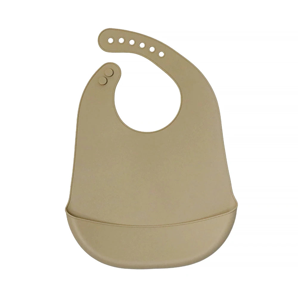 Silicone Baby Eating Bibs Easy to Clean Baby Bibs Drooling Towel Waterproof Children Silicone Bibs