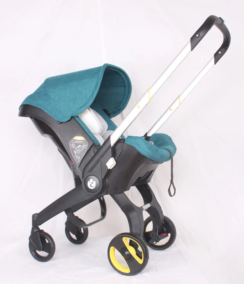 Baby Stroller 3 in 1 High Landscape Newborn Car Seat Stroller Infant Trolley Wagon Portable Baby Pushchair Cradle Travel System