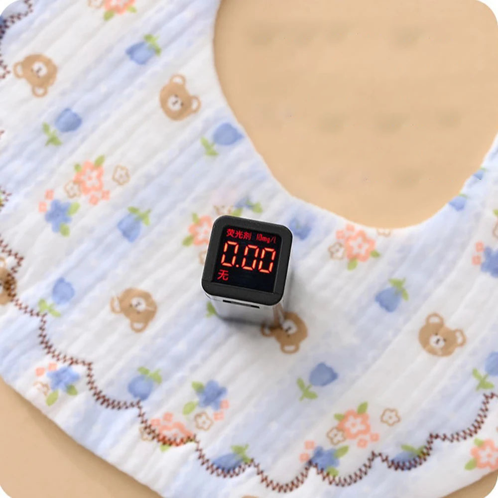 Baby Bib 100% Cotton Quality Cotton Yarn Comfortable And Breathable Can Be Worn Inside Out Two-Gear Adjustme Newborn Spit Cloth